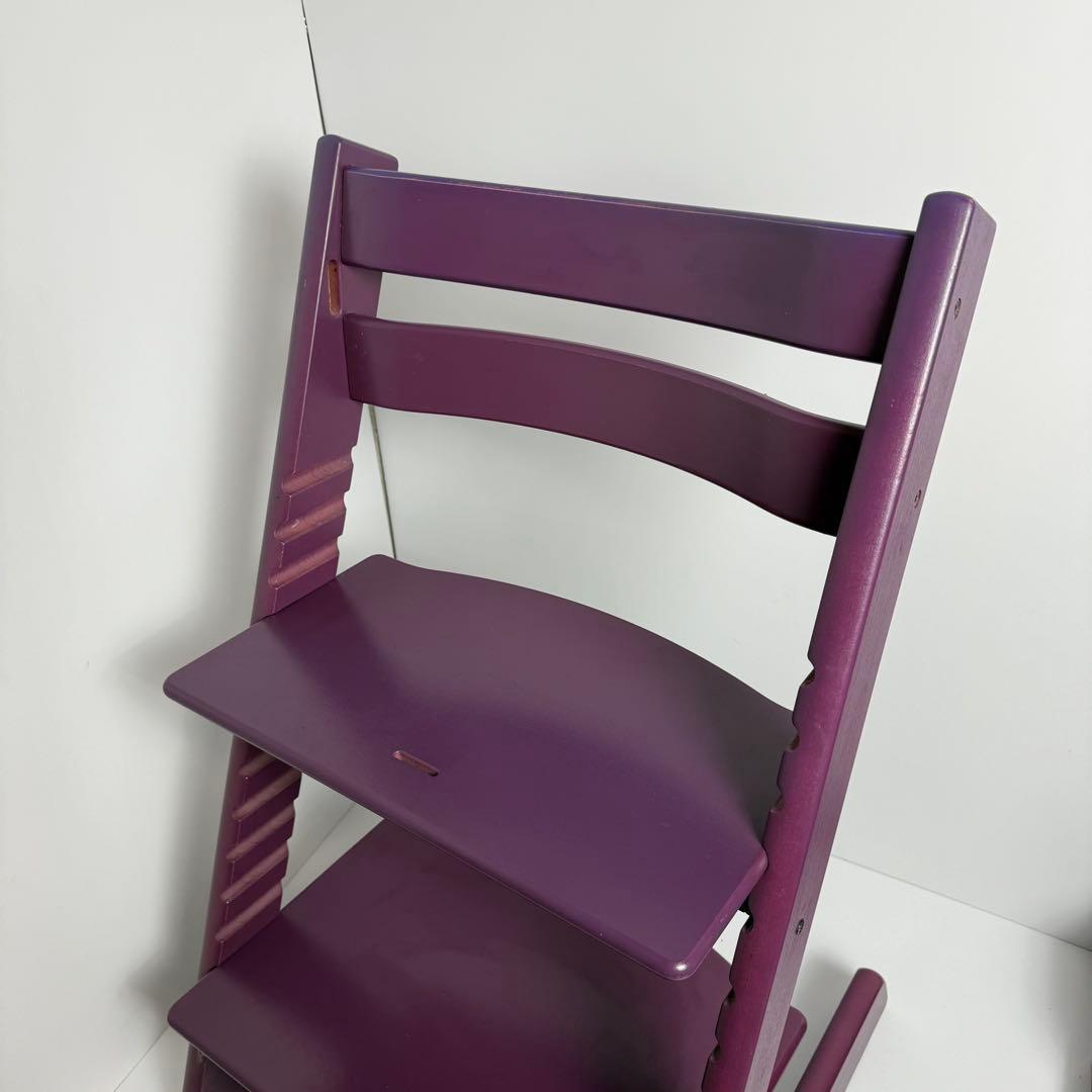 希少色　シリアル5　ストッケ トリップトラップ　パープル　紫