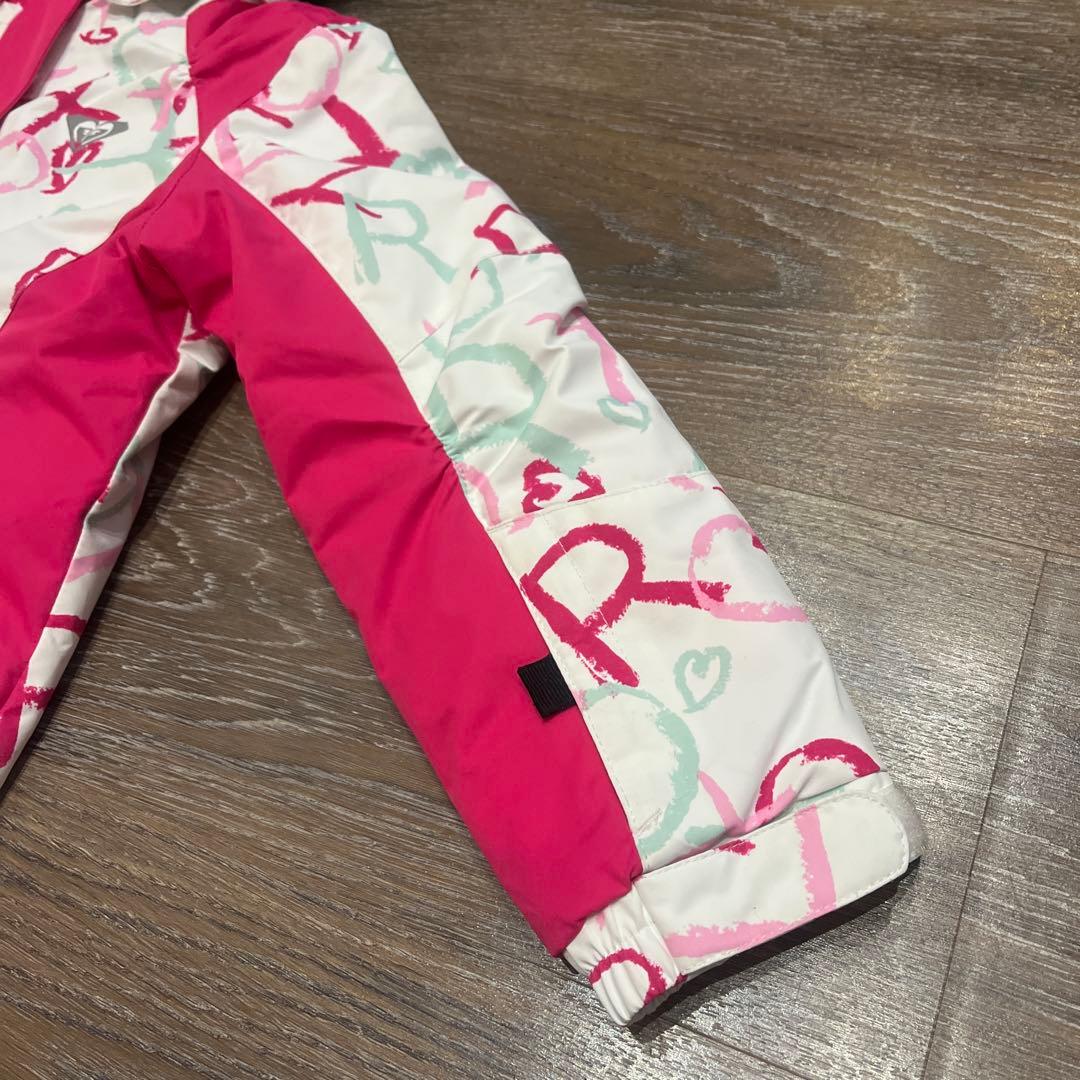 ロキシー　ROXY スキーウェア　6〜7T 120 130つなぎ　雪遊び　女の子