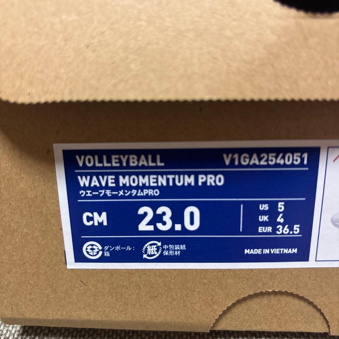 シューズ Mizuno Wave Momentum Pro 23.0cm