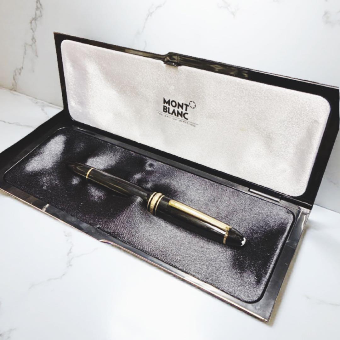 モンブラン 万年筆 マイスターシュテュック4810 14k-585 ケース 取説