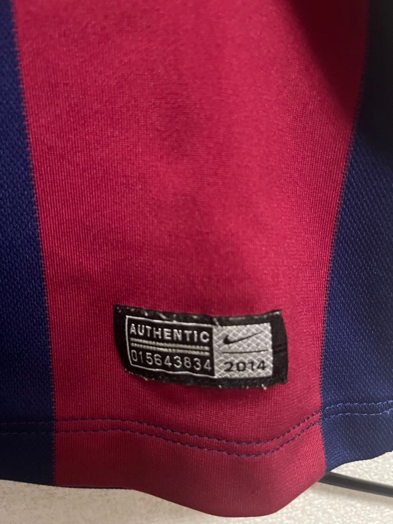 バルセロナ ユニホーム 2014 Mサイズ