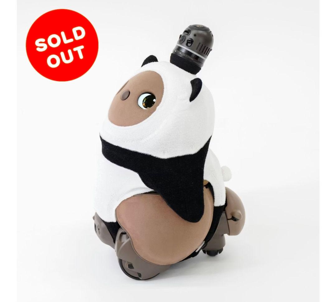 ラボット パンダニット(ホワイト×ブラック) LC370-01-EC lovot