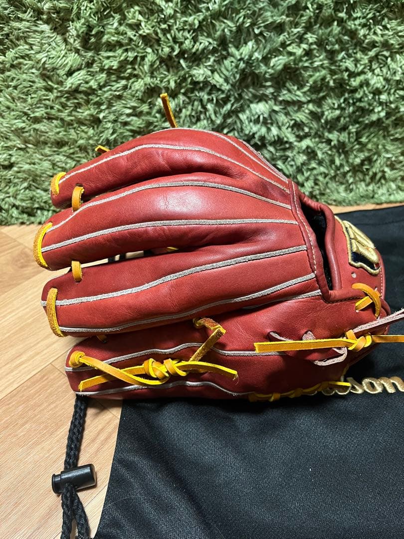 ウィルソン ベーシックラボ デュアル 軟式内野手用1723型 ブリック