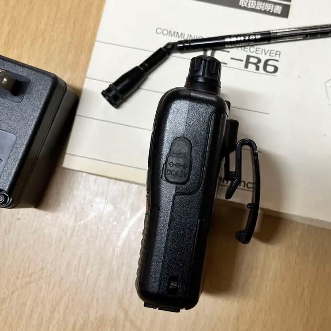 icom ハンディレシーバー IC-R6 DIAMONDアンテナSRH789