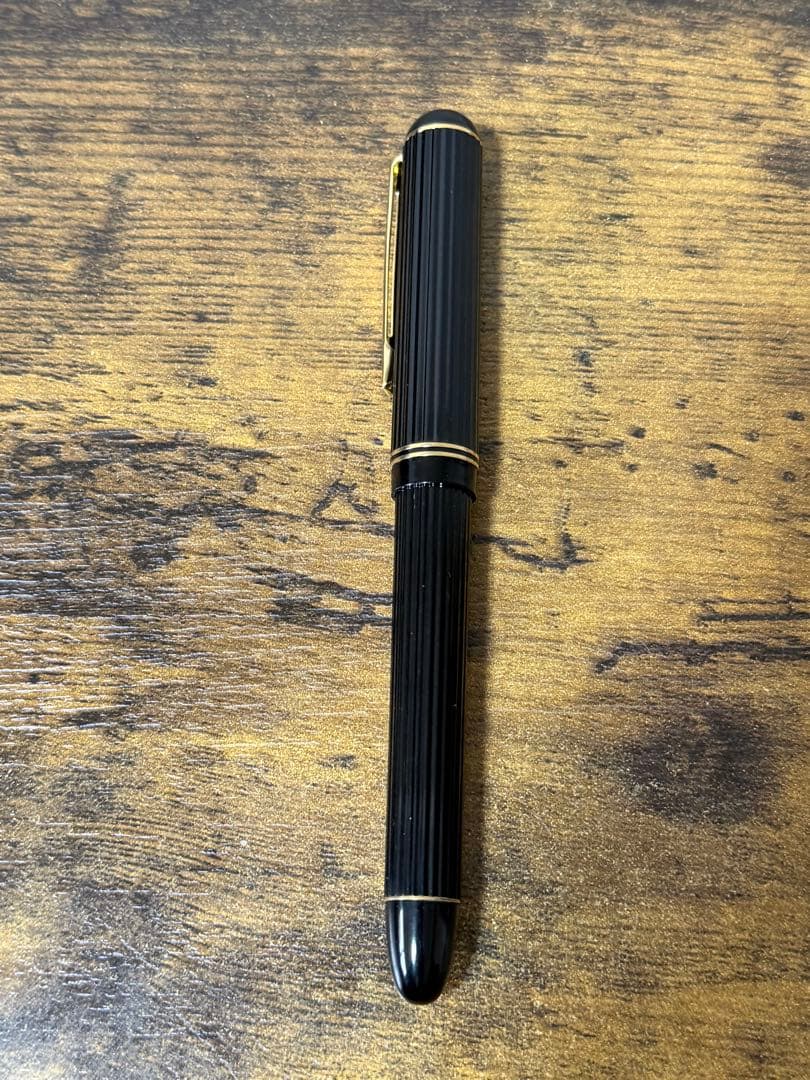 試筆のみ　1979年製　初代　ジャスタス　14金　万年筆　パイロット　嵌合式　F