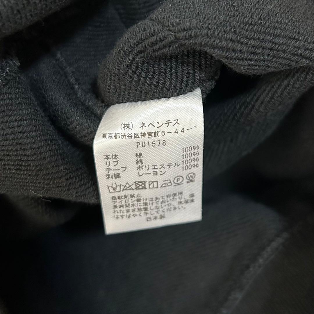 needles JS 別注　24aw トラッククルーネックスウェット　ブラック