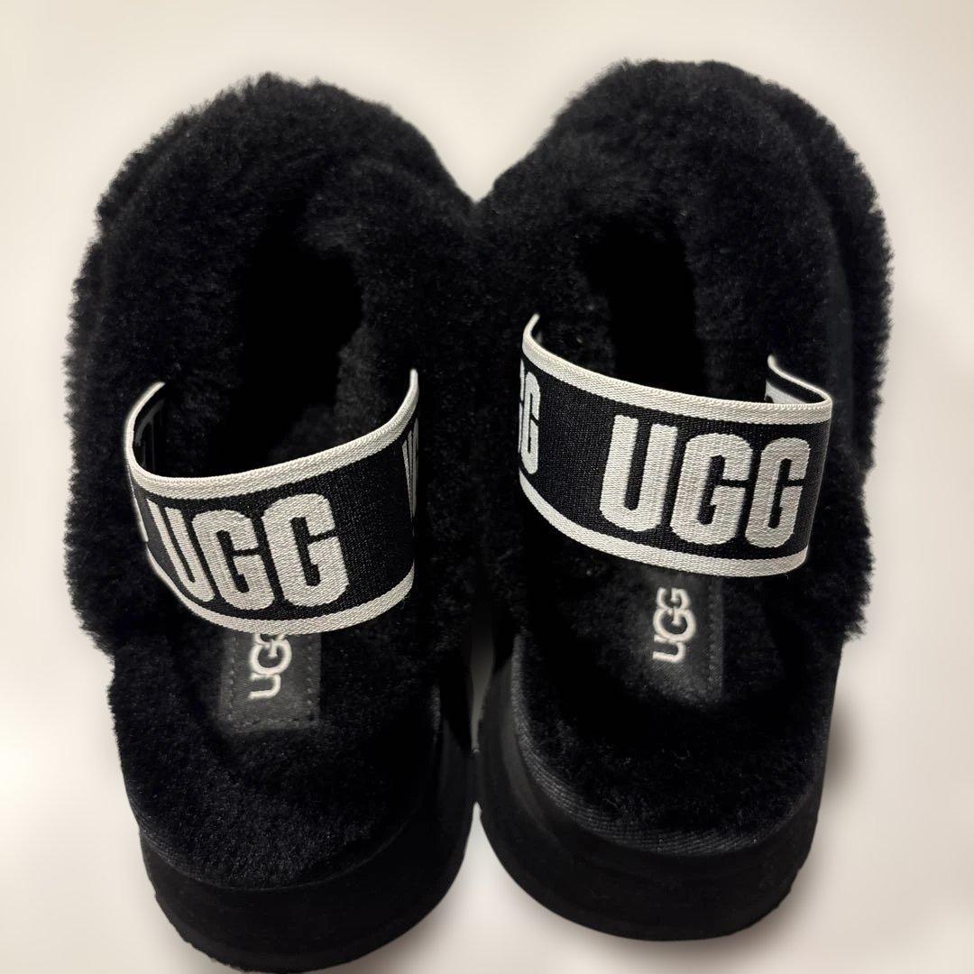UGG サンダル モコモコ ファー 22cm