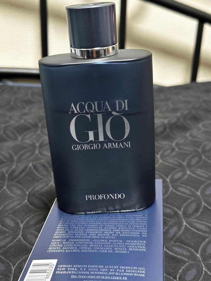 ACQUA DI GIO PROFONDO オードパルファム125ml
