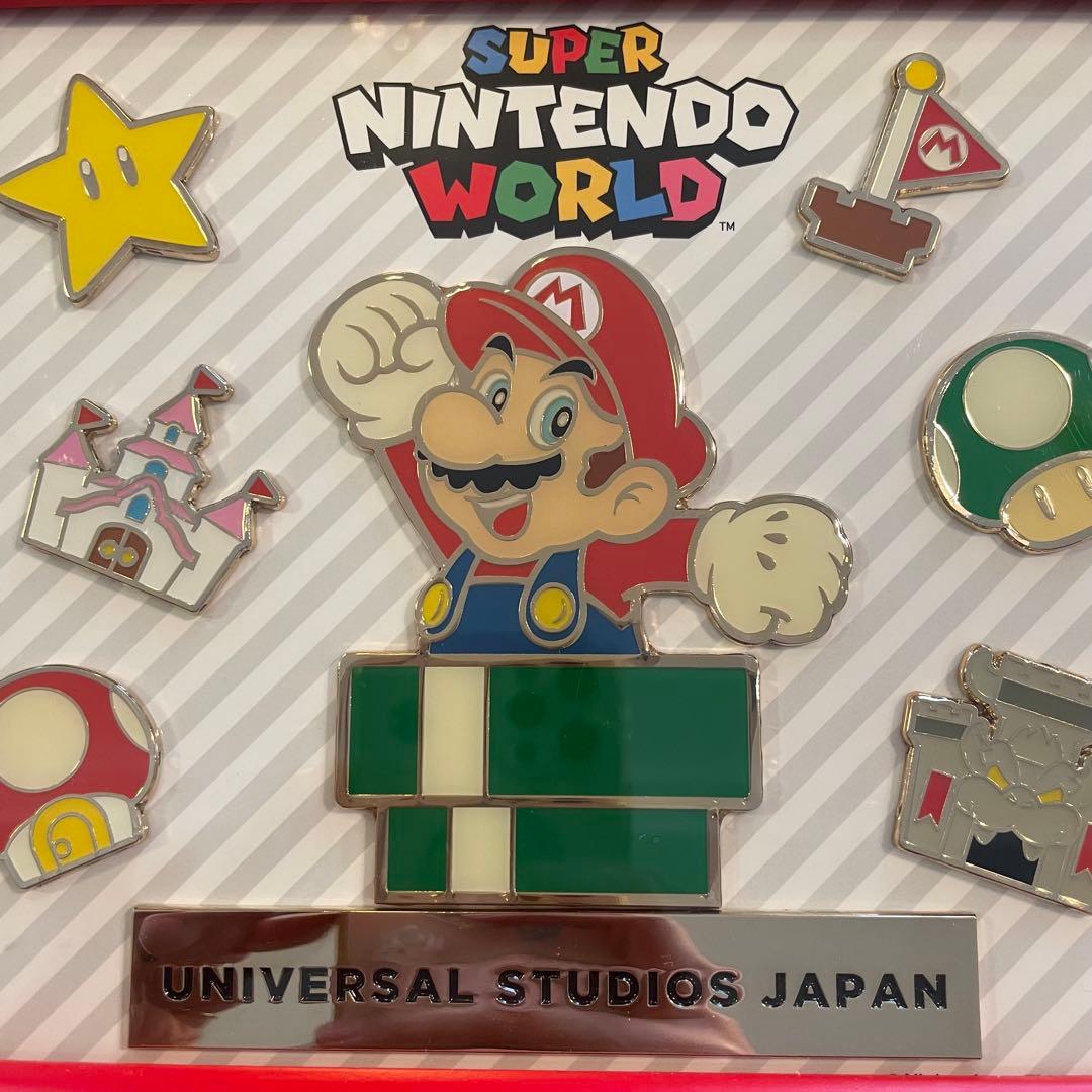 【非売品】USJ スーパーニンテンドーワールド　ピンバッジセット