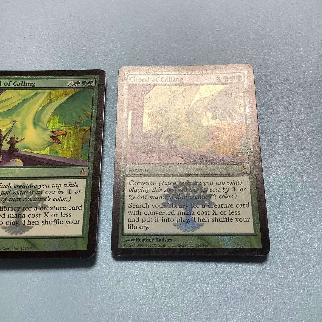 *バラ売り可*   召喚の調べ　RAV英語foil2枚セット