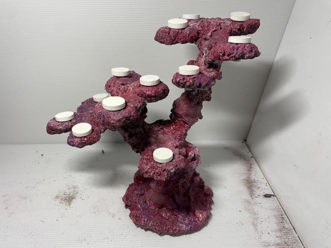 【送料無料】人工ライブロック　PHR40／12穴加工　アク抜き済み安心塗料使用