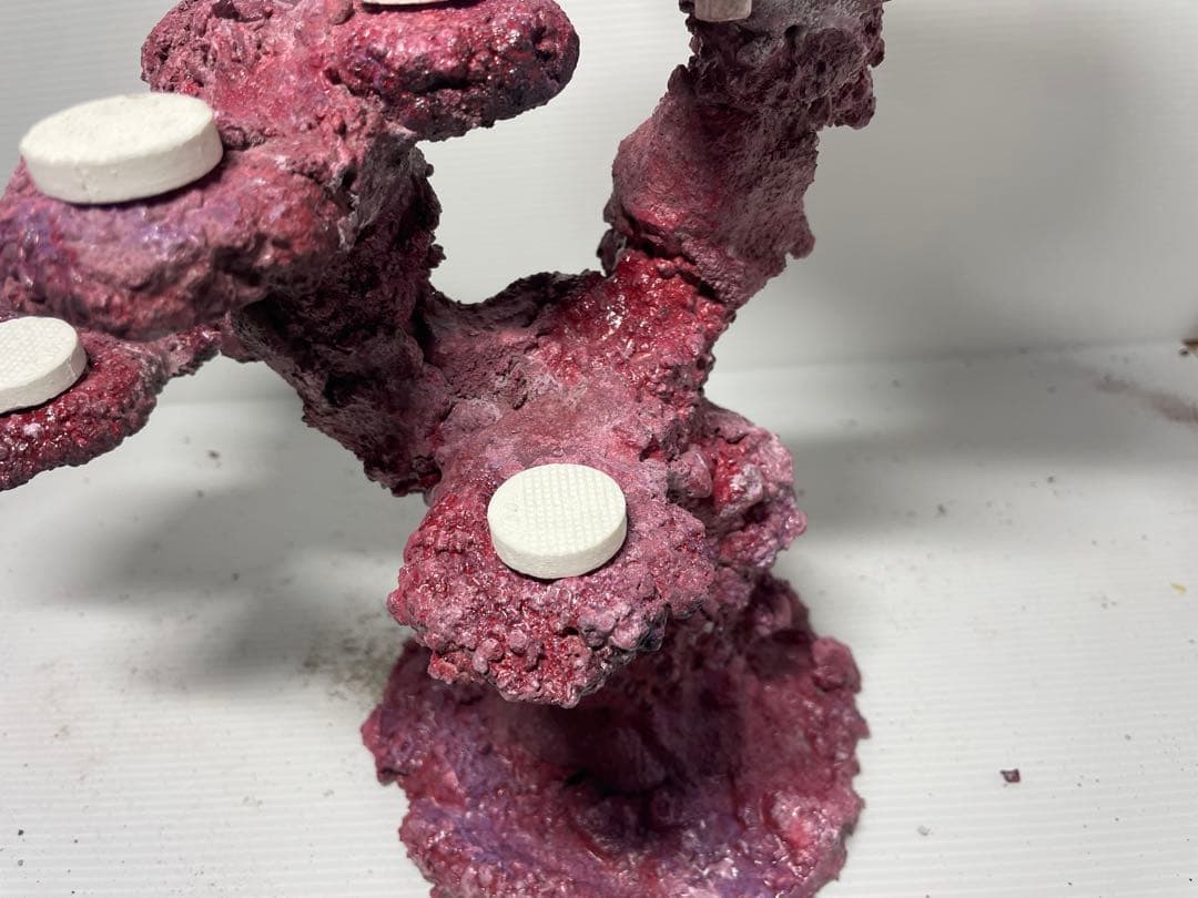 【送料無料】人工ライブロック　PHR40／12穴加工　アク抜き済み安心塗料使用