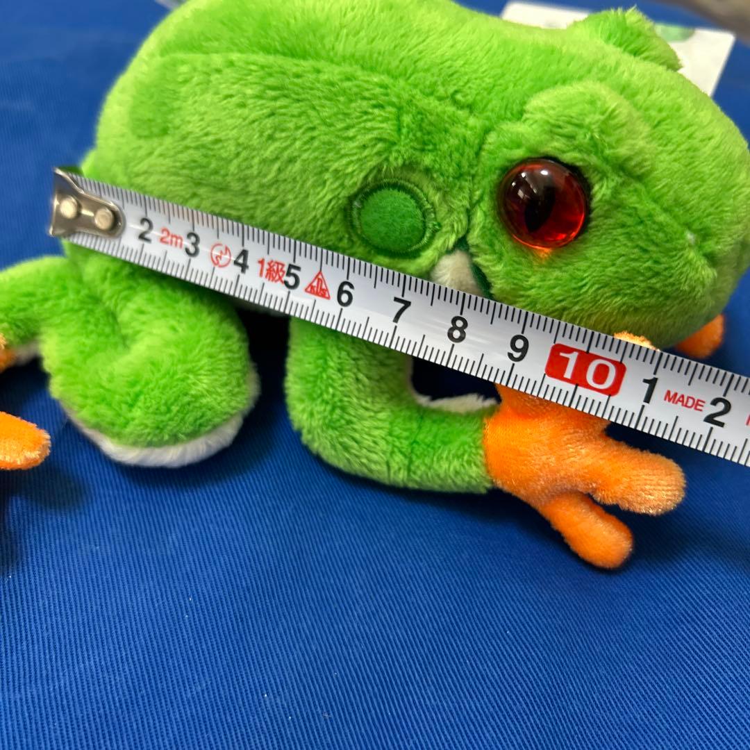 非売品レアRainforest Alliance 新品カエルのぬいぐるみ