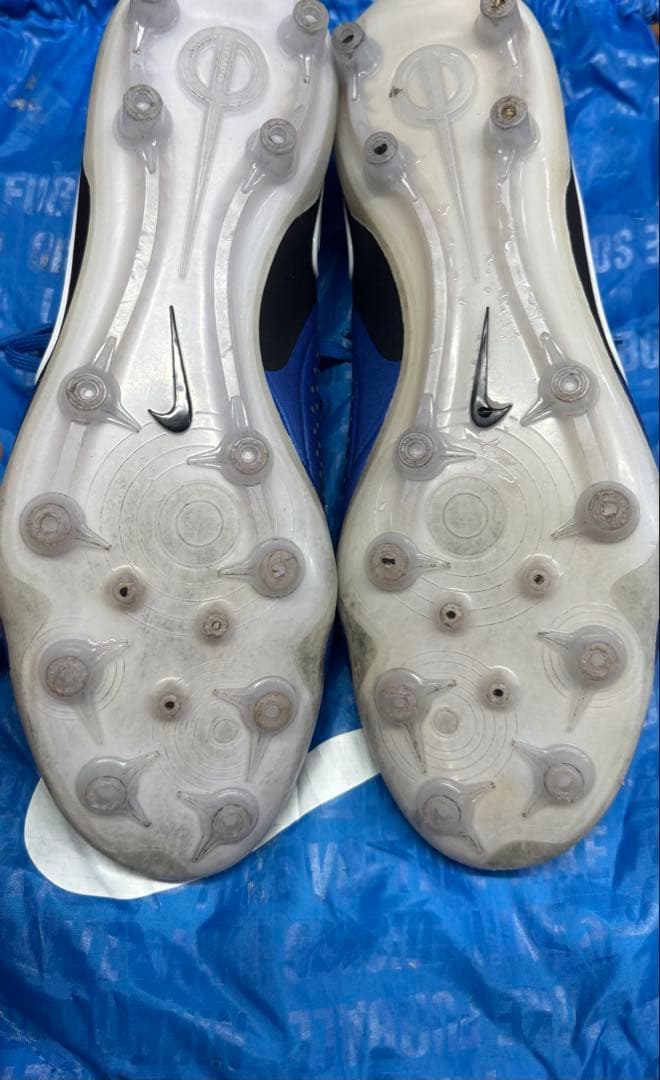 Nike ティエンポ青 スパイクAG 27.0cm収納袋付き