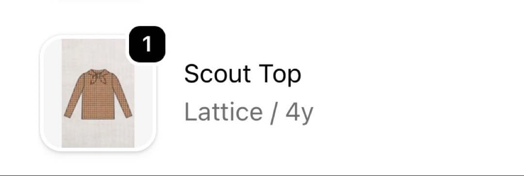 b*d様 misha and puff lattice scout MTO4Y