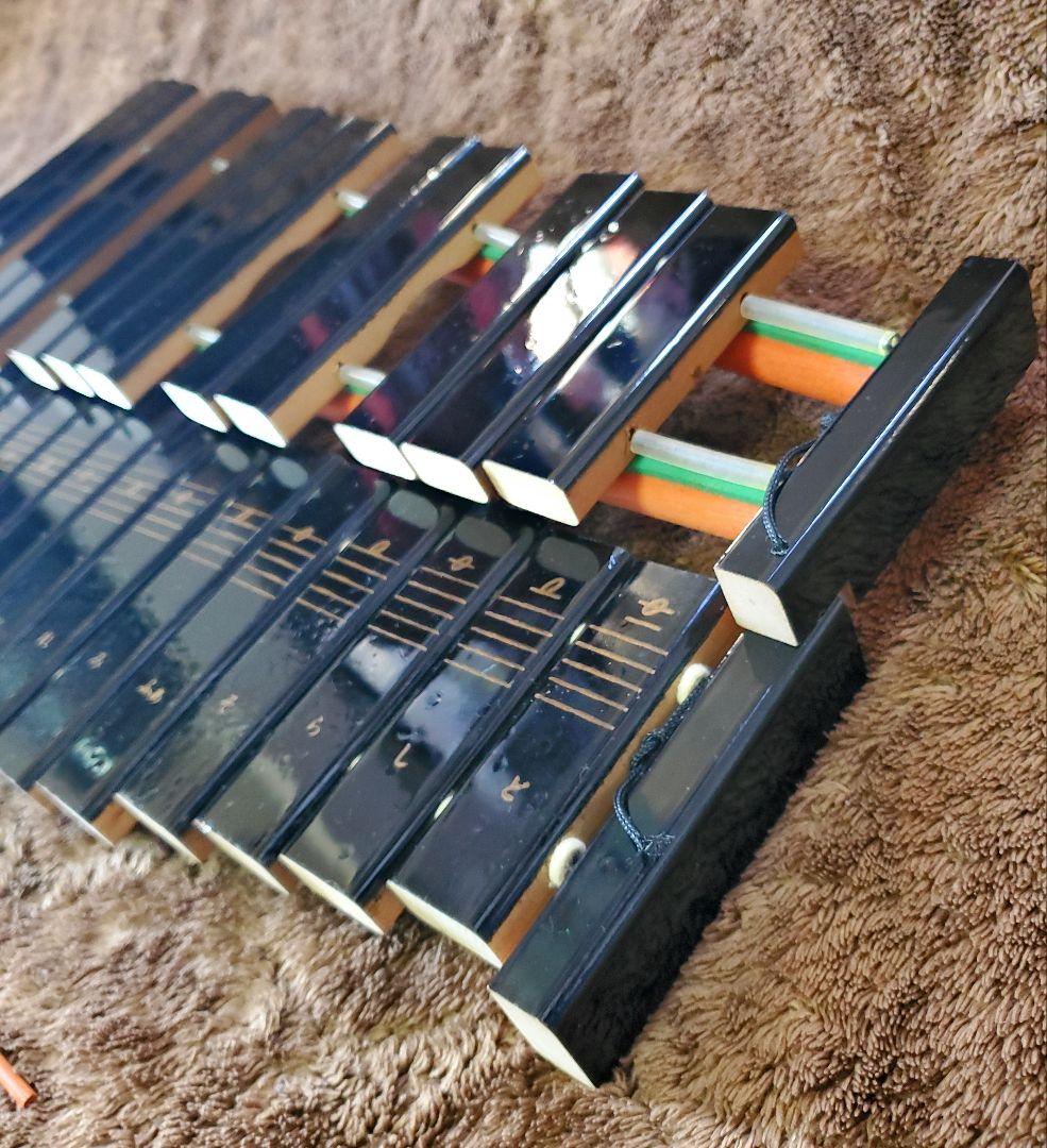 YAMAHA No.185 卓上木琴 30音（半音付き）マレット付属 ヤマハ