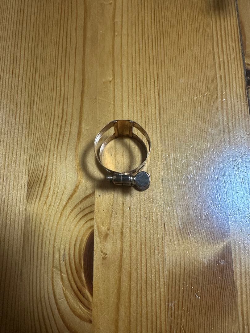 BUZZ バスクラリネットリガチャー ピンクゴールド