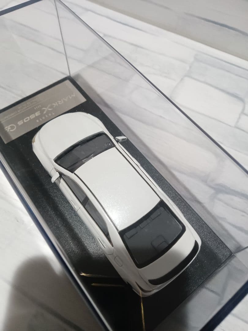 1/43 ハイストーリー　トヨタ　マークX 350S G`s ミニカー　ホワイト