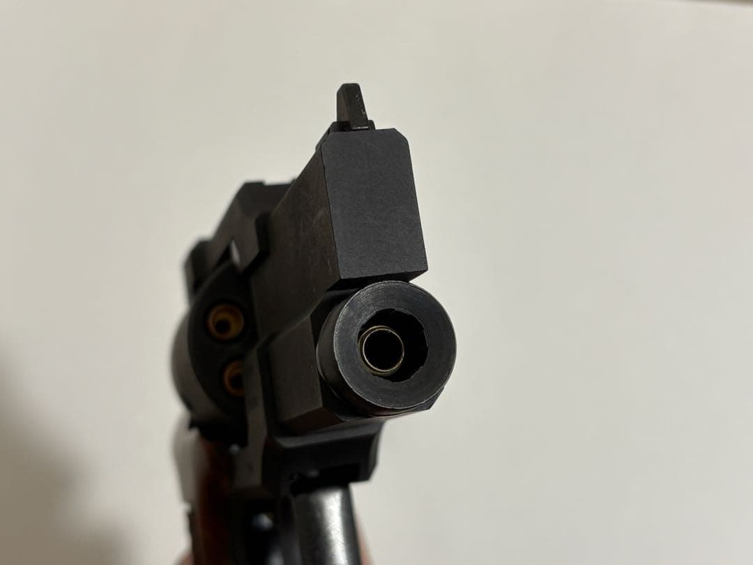 マテバ３インチ木製グリップ WディープブラックABS マルシン エアガン