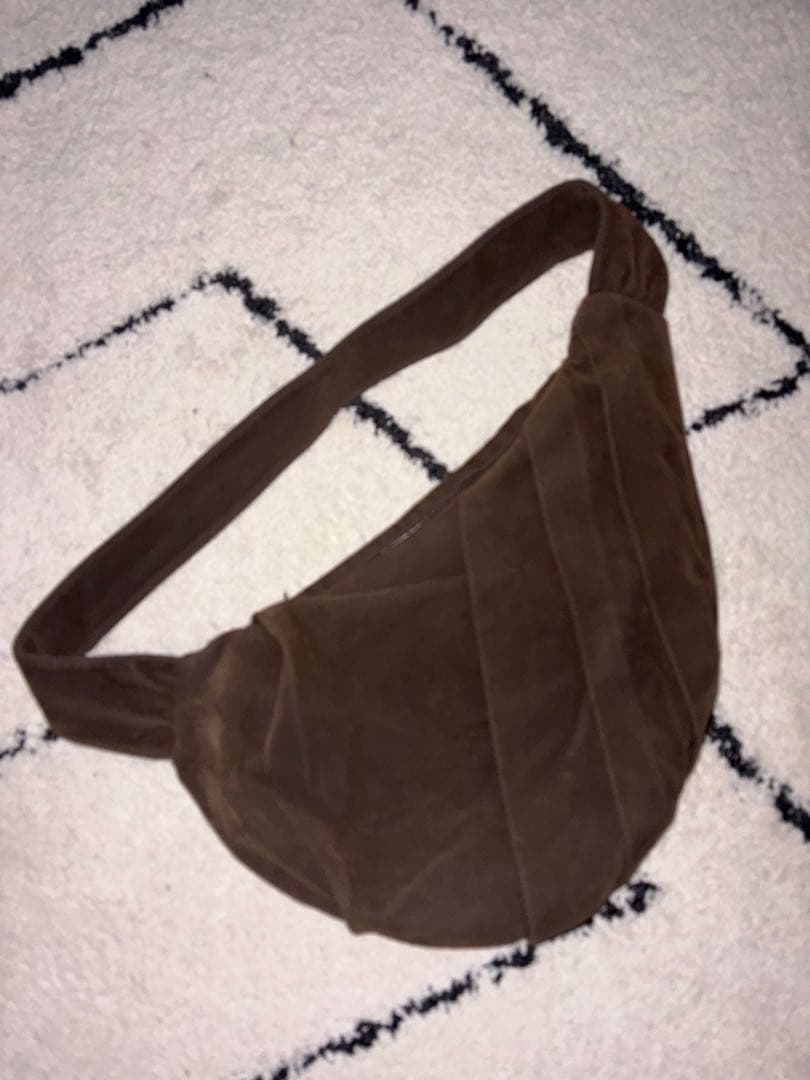 Simple Project クロワッサンショルダーバック　希少サイズL