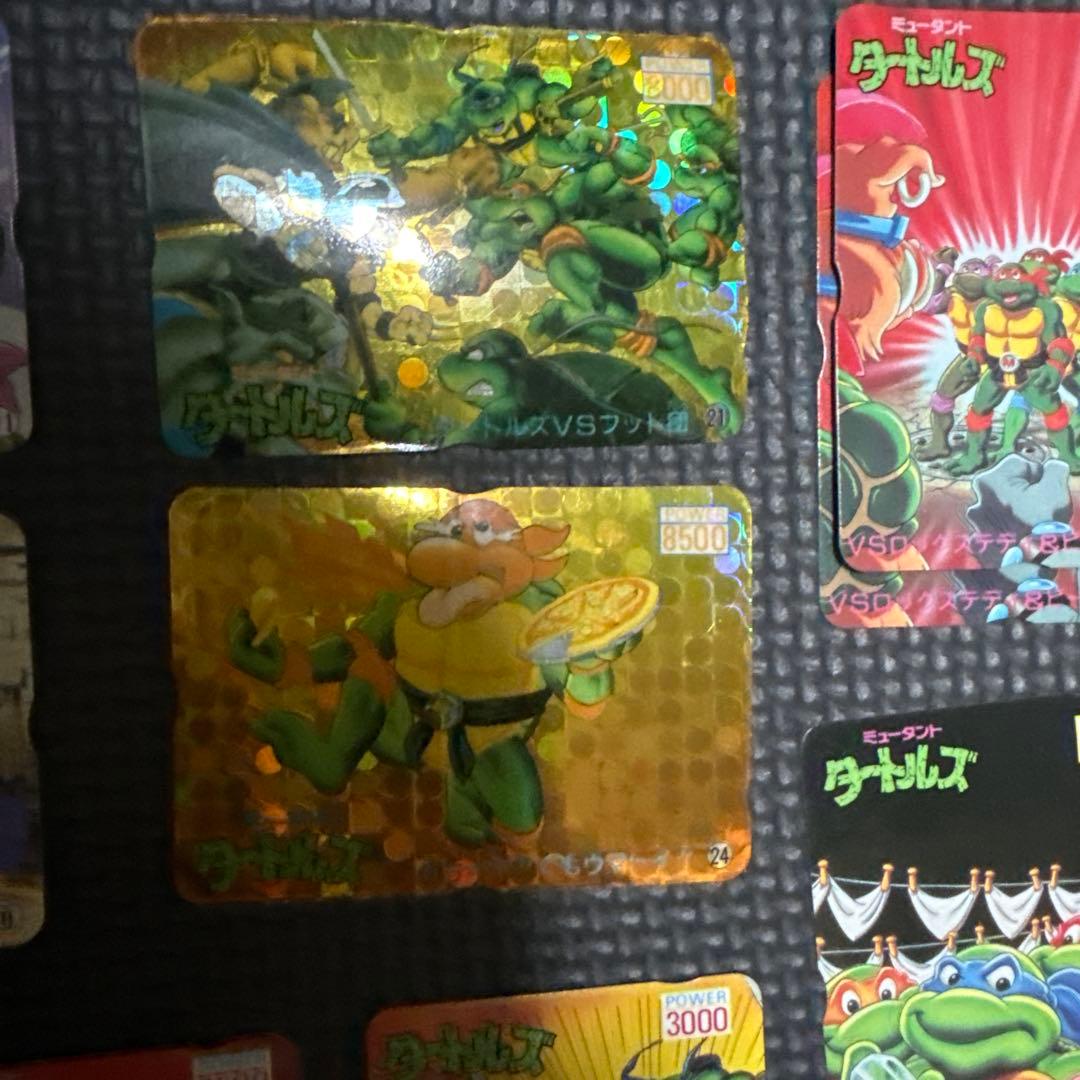 激レア　ミュータント　タートルズカード
