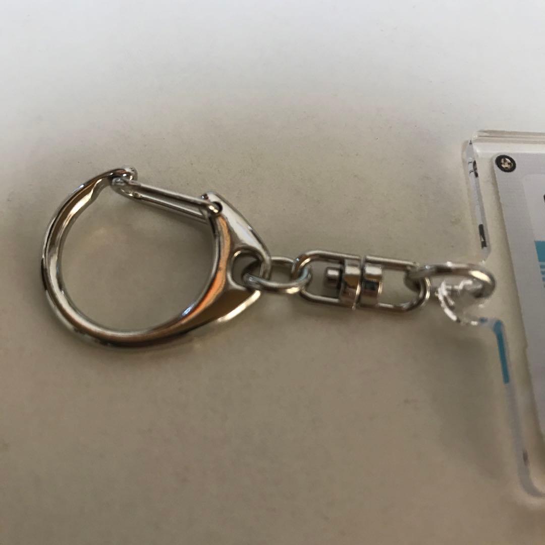 新品未使用　成田昭次直筆　カセットアクリルキーホルダー　ナリタトーマスシンプソン