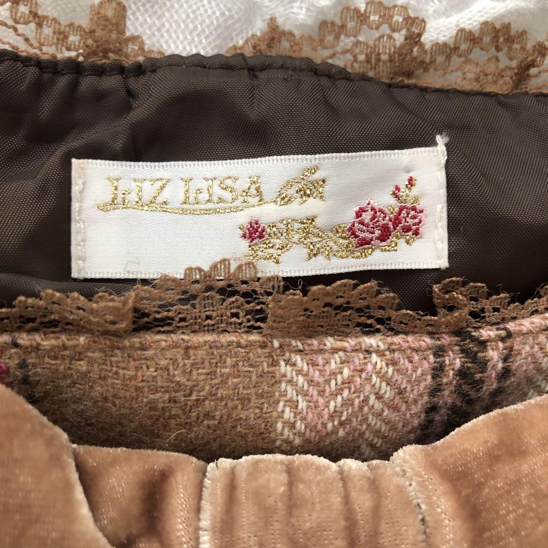 希少 00s 旧タグ LIZLISA リズリサ　チェック柄キャミソール　y2k