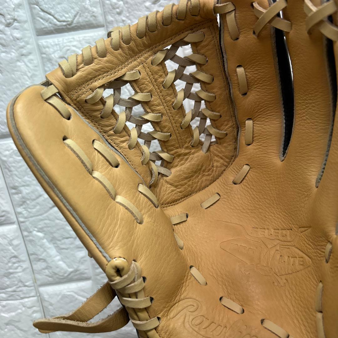 【美品】野球 グローブ 軟式 一般 内野手 外野手 Rawlings