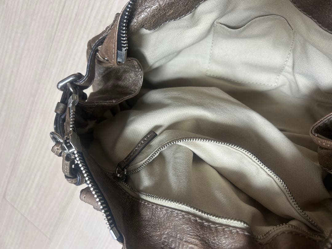 Chloé ブラウンハンドバッグ 保存袋付き