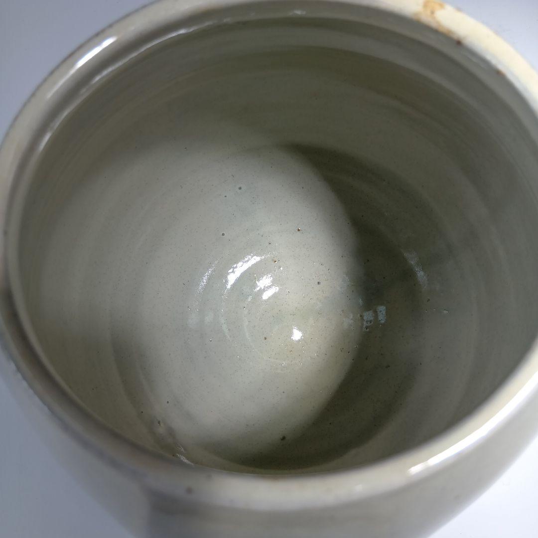 茶道具　廣州窯　趙小守　粉引水指　 共箱