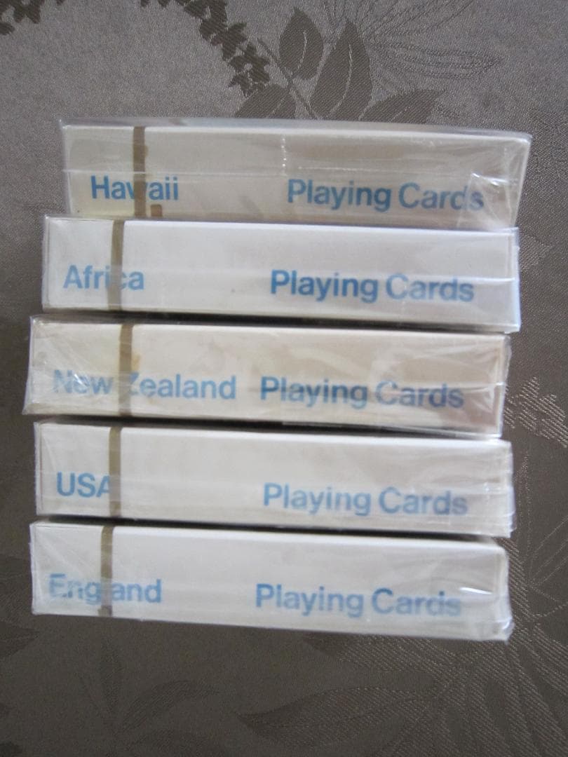 未開封　1970年代　パンナム　トランプ　5個　パンアメリカン航空　PAN　AM