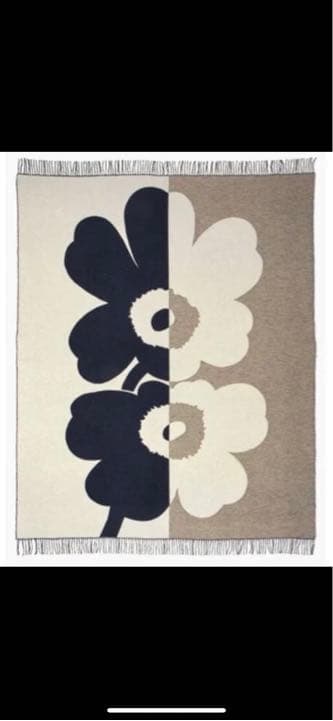 マリメッコ　ブランケット