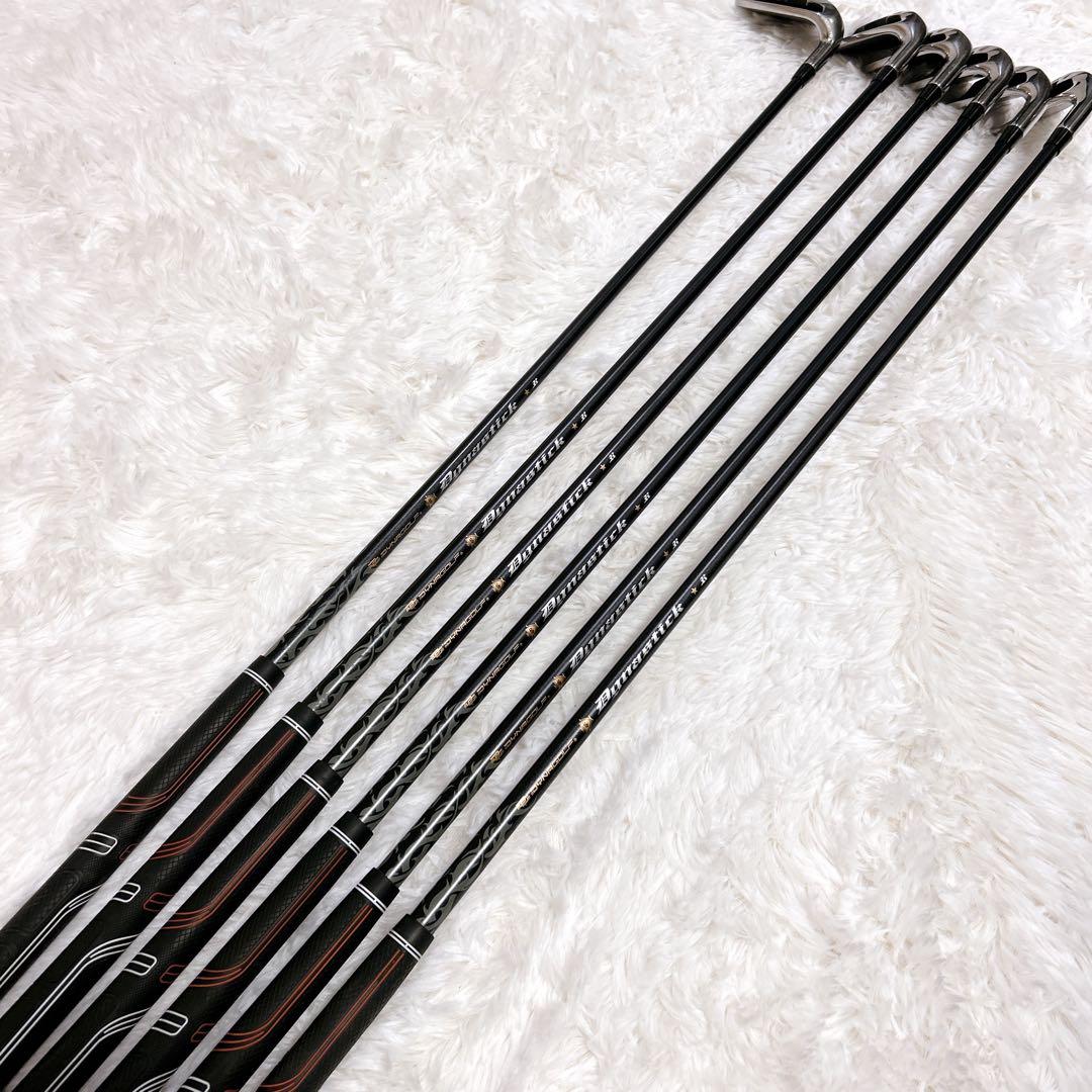 DYNAGOLF アイアンセット DYNAMIX 6本 ヘッドカバー付き