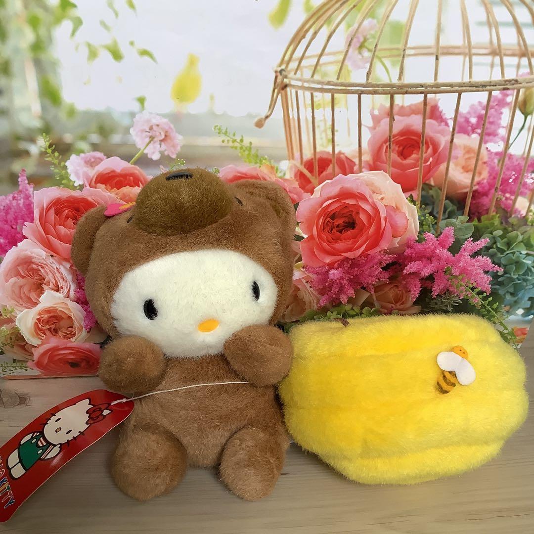 キティ　くま　ぬいぐるみ
