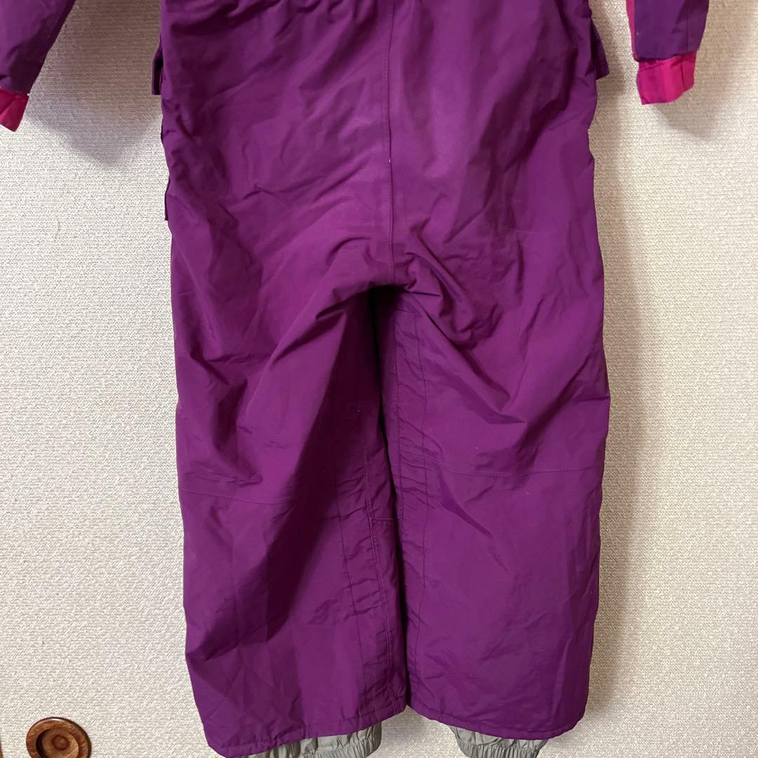 THE NORTH FACE 子ども用 ジャンプスーツ 紫/ピンク