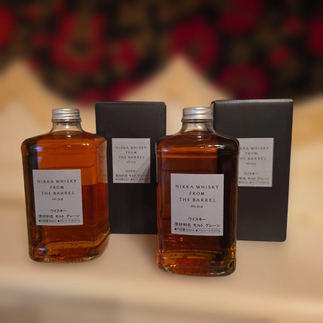 [入手困難] (新)NIKKA FROM THE BARREL 2本<やまや様>