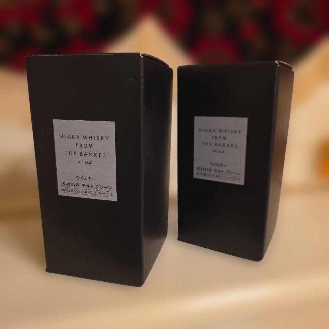 [入手困難] (新)NIKKA FROM THE BARREL 2本<やまや様>
