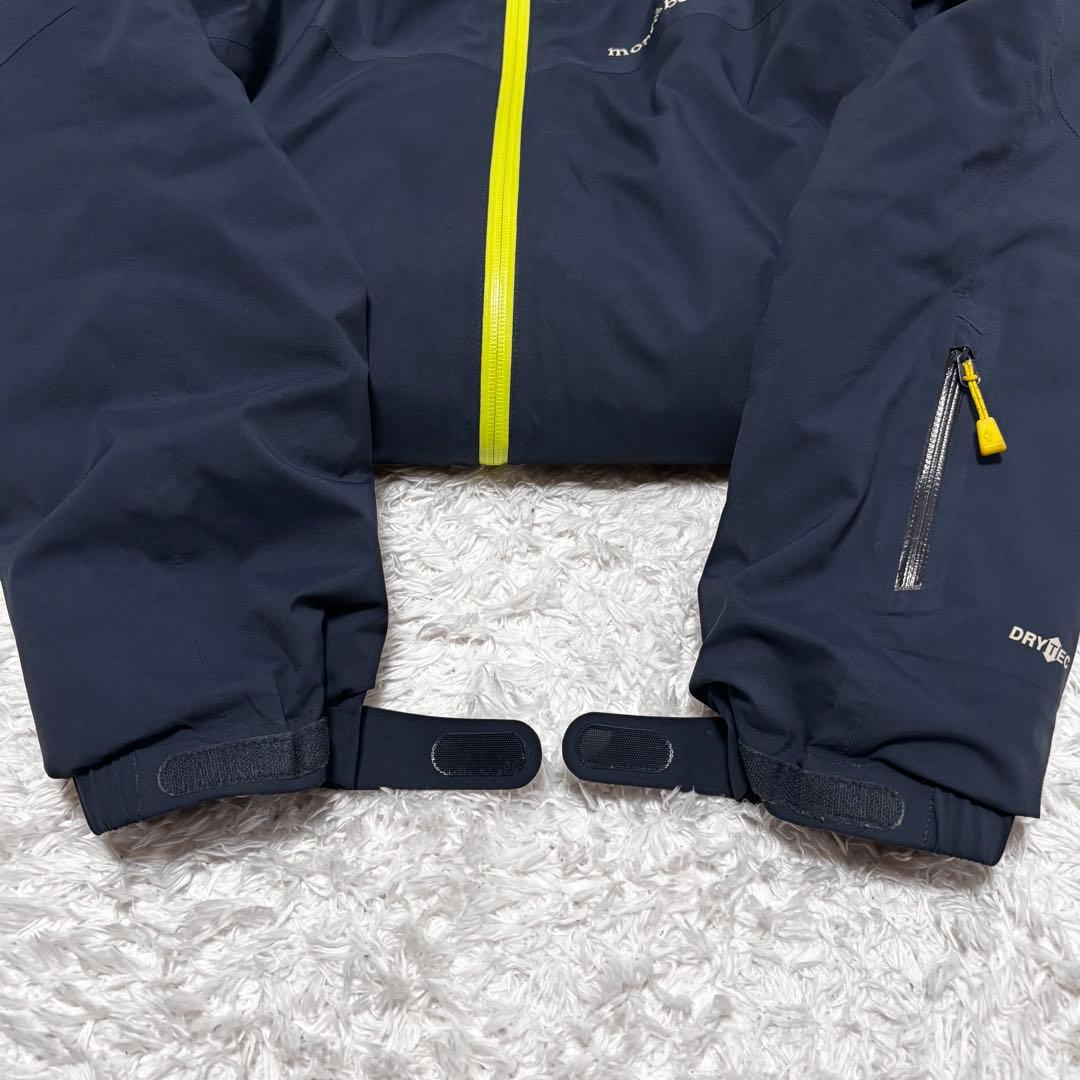 【人気モデル】モンベル パウダーステップパーカ スノージャケット キッズ 160