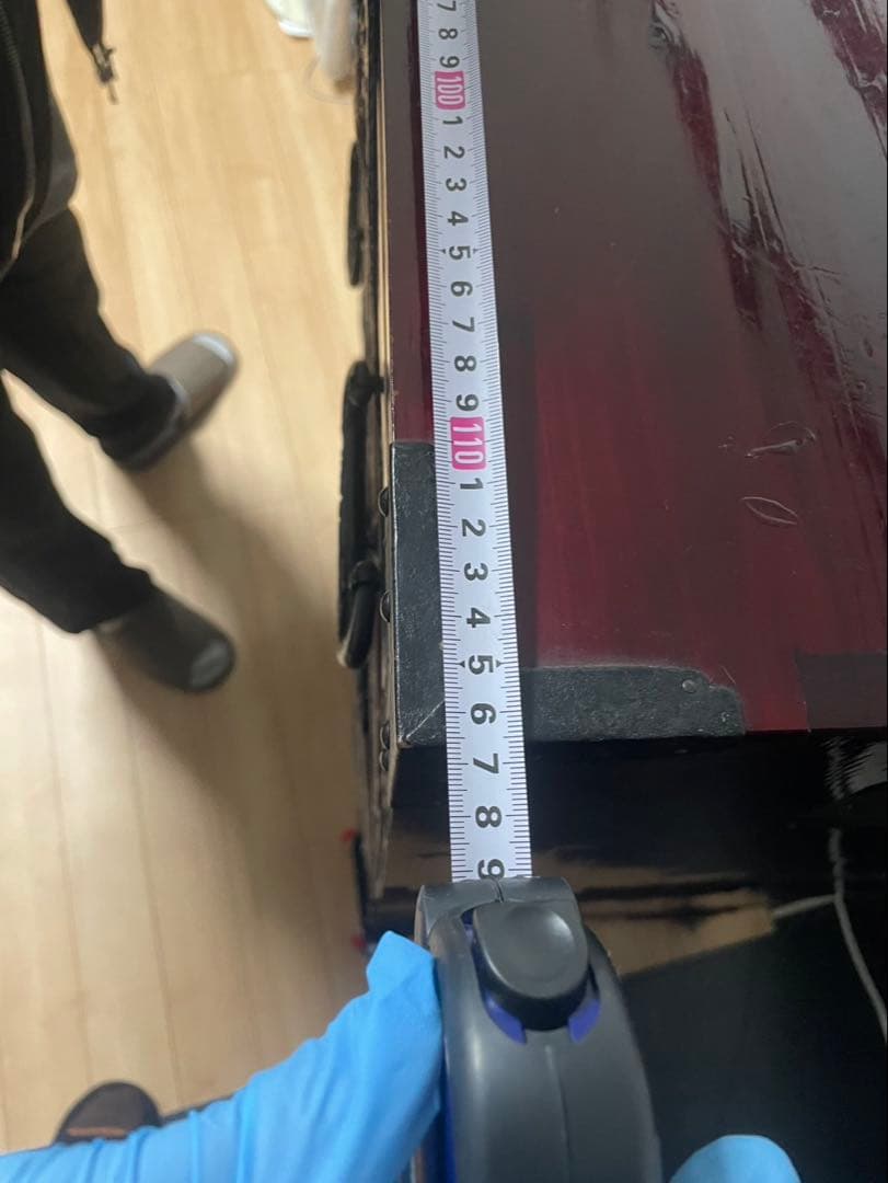 【高級/鍵付】民芸箪笥 仙台箪笥 大型 整理タンス 獅子ボタン