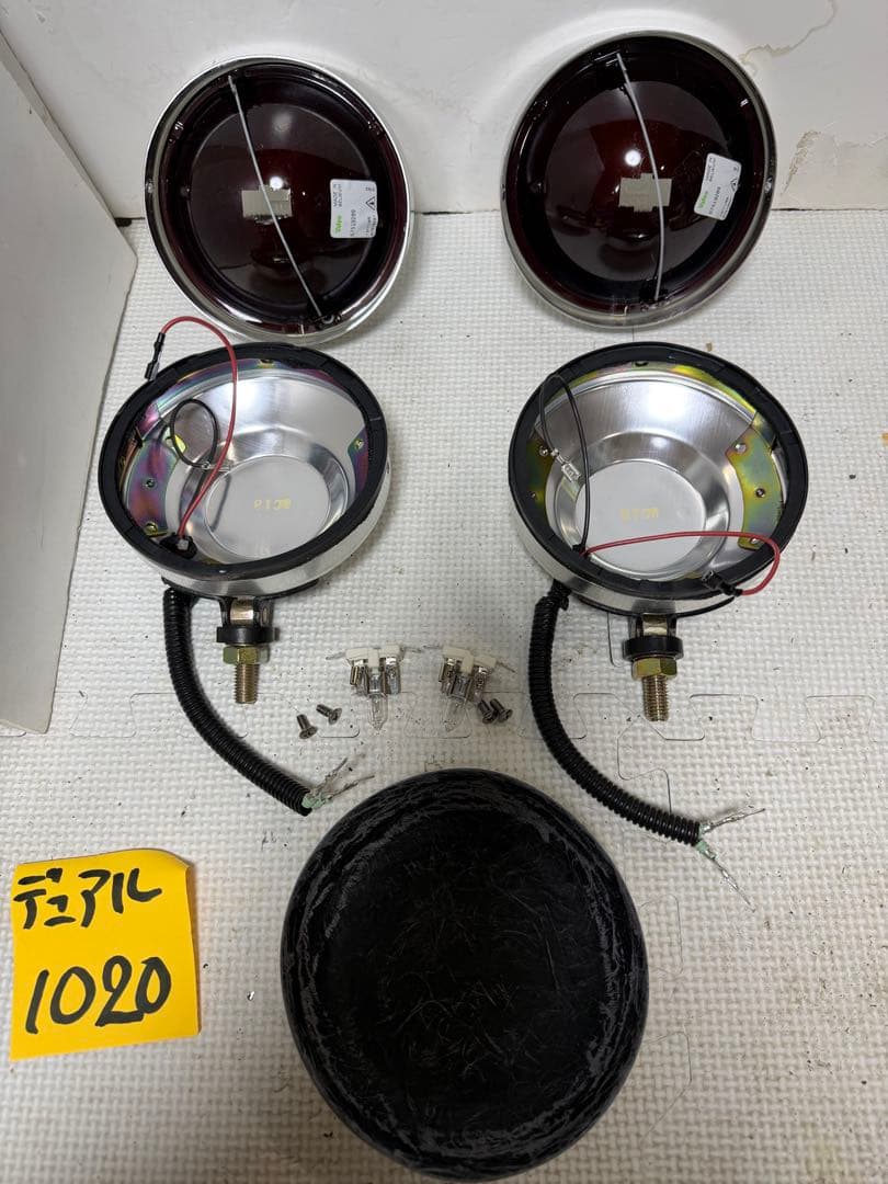 激レア　希少　当時物デュアルカウル用CIBIEフォグランプ/ライトカバー付シビエ