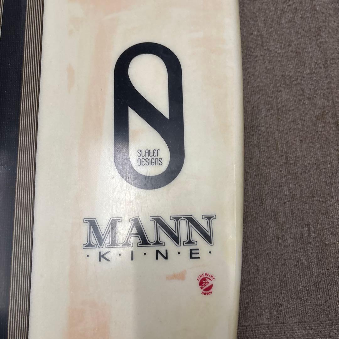 ファイヤワイヤーNO-BRAINER MANN サーフボード 5'8\" 使用感有