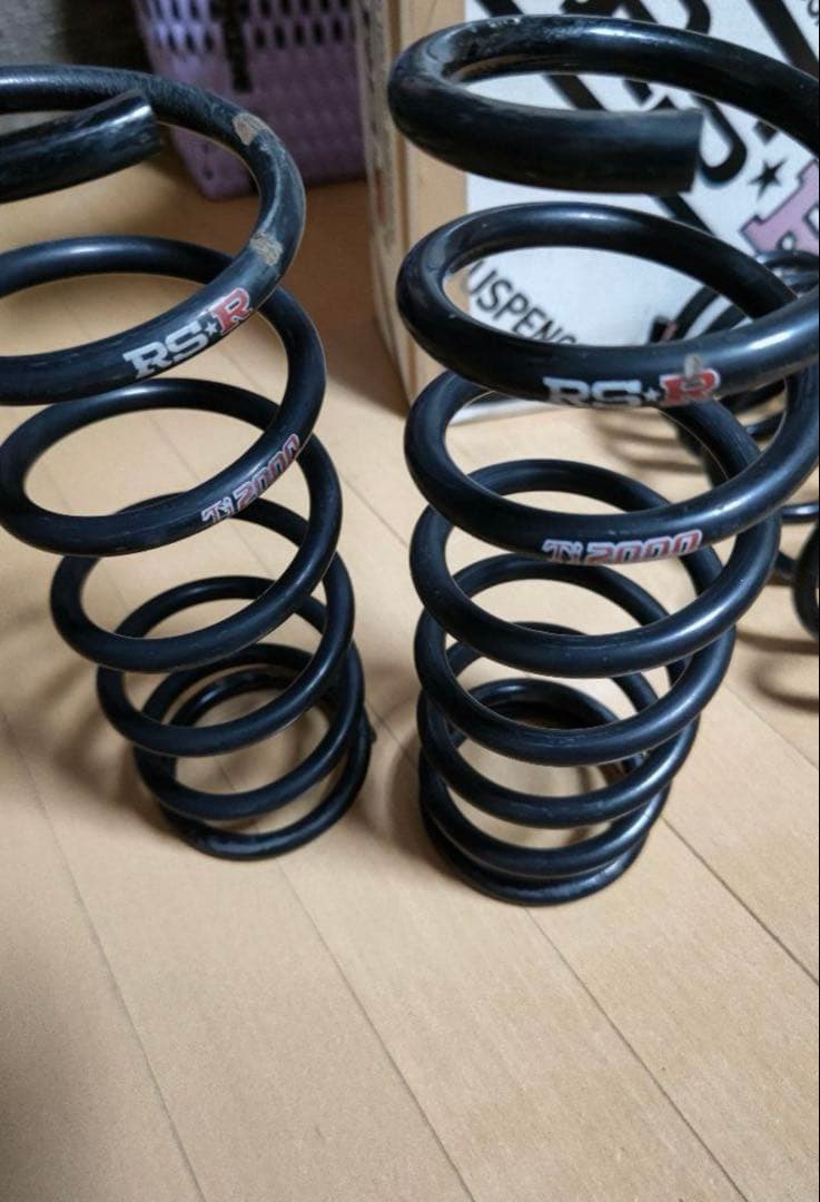 ダウンサス タント L375S RS-R Ti2000 ダウンサス 1台分