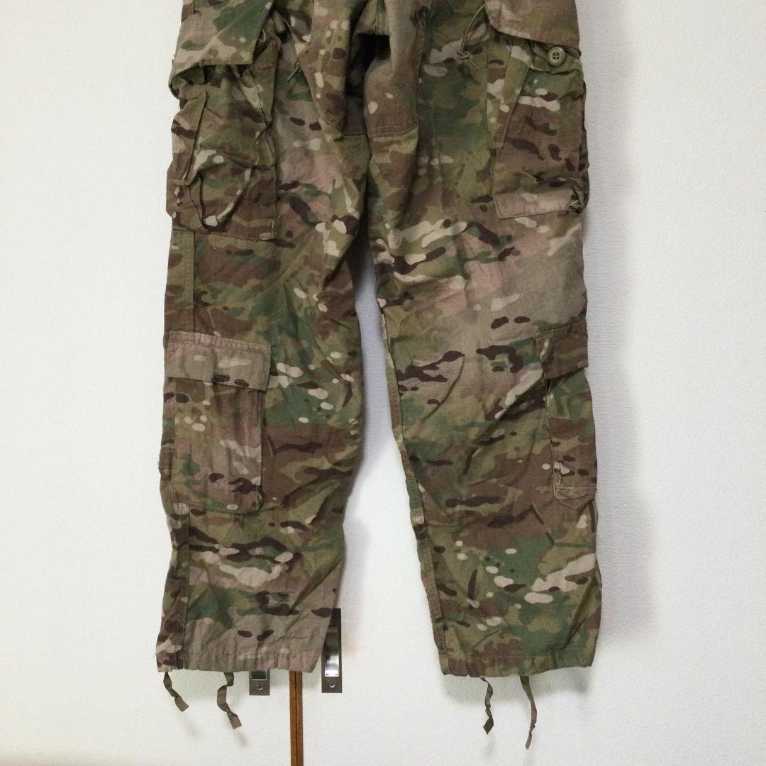 実物 アメリカ陸軍 OCP マルチカム迷彩 コンバットパンツ XS-S 難燃性