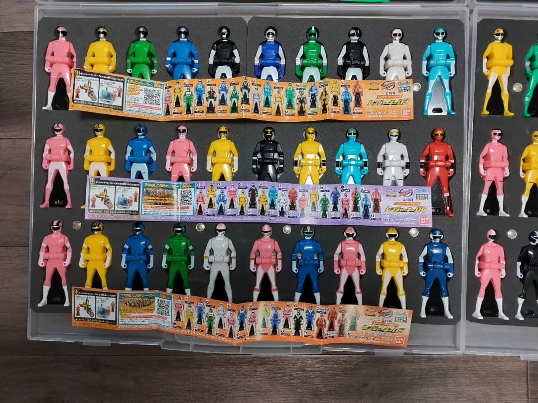 レンジャーキーセット　ガチャ　食玩　01.02.03.04.05.1-7　貴重品