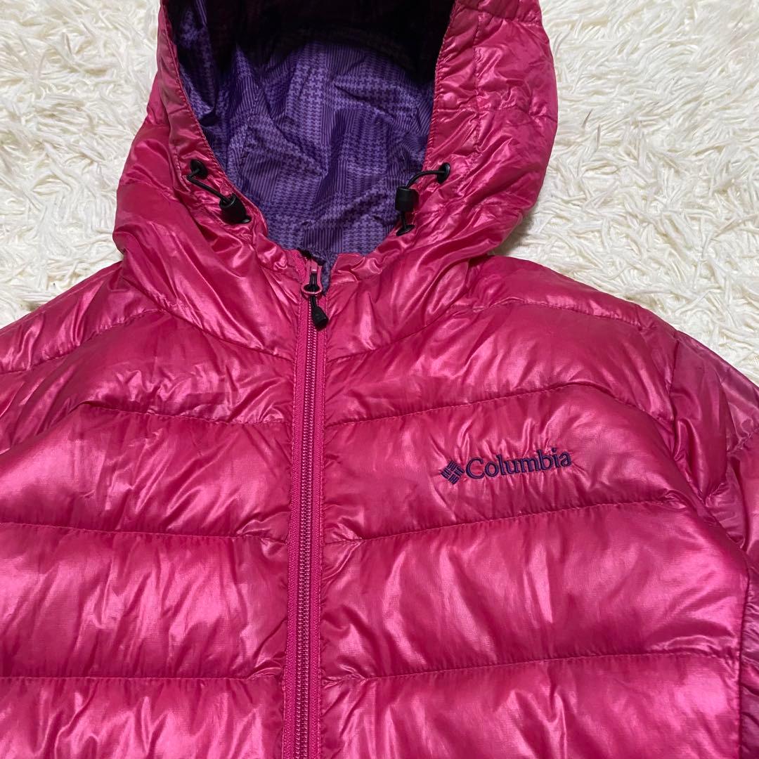 00s Columbia 短丈 ダウンジャケット クレイターレイク teck