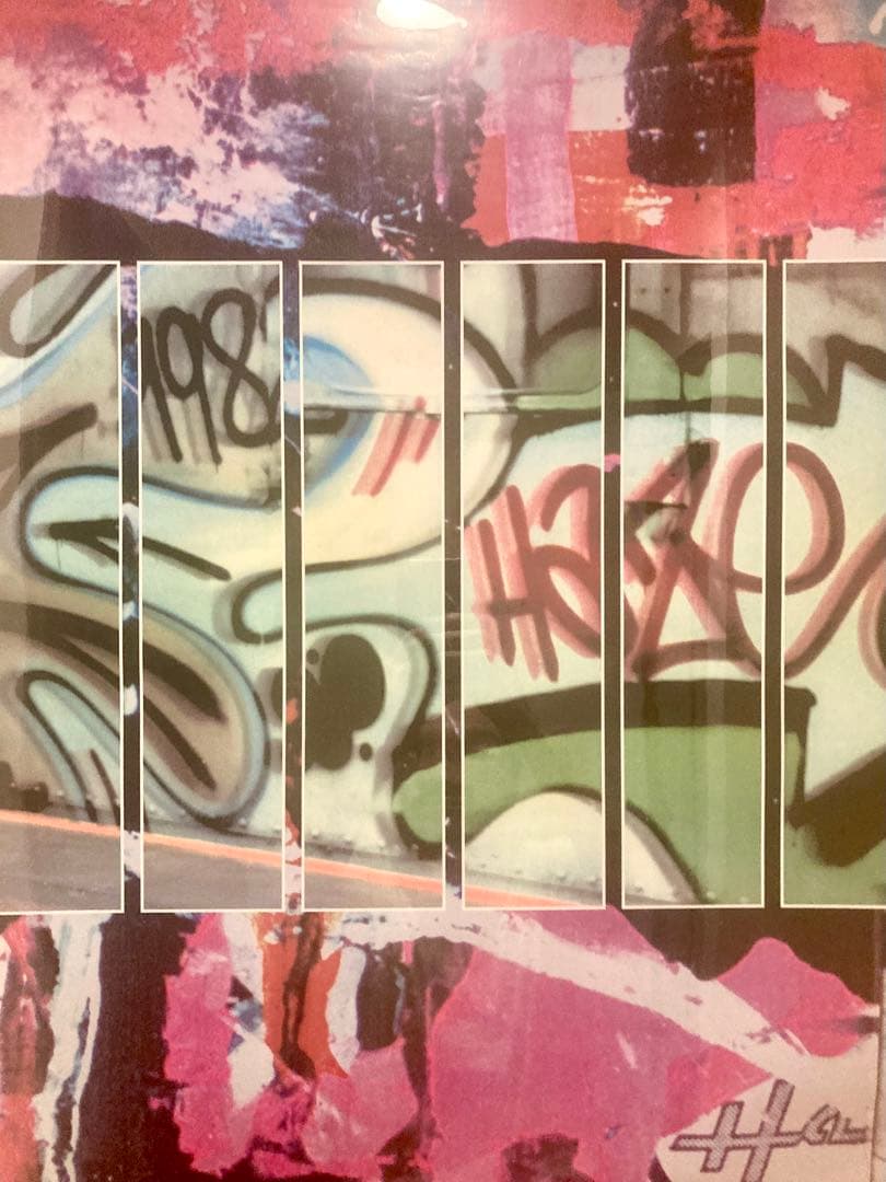 ERIC HAZE 90s Poster ポスター 額付き 非売品 当時物