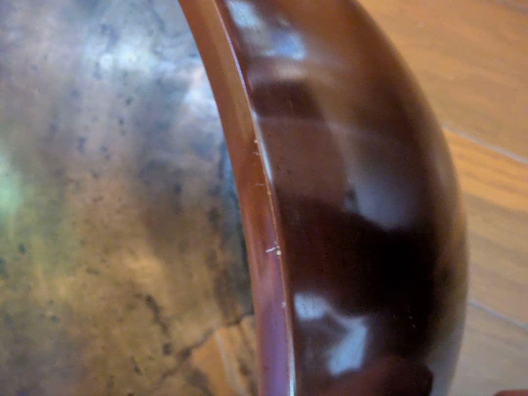 金属製火鉢 曲線デザイン