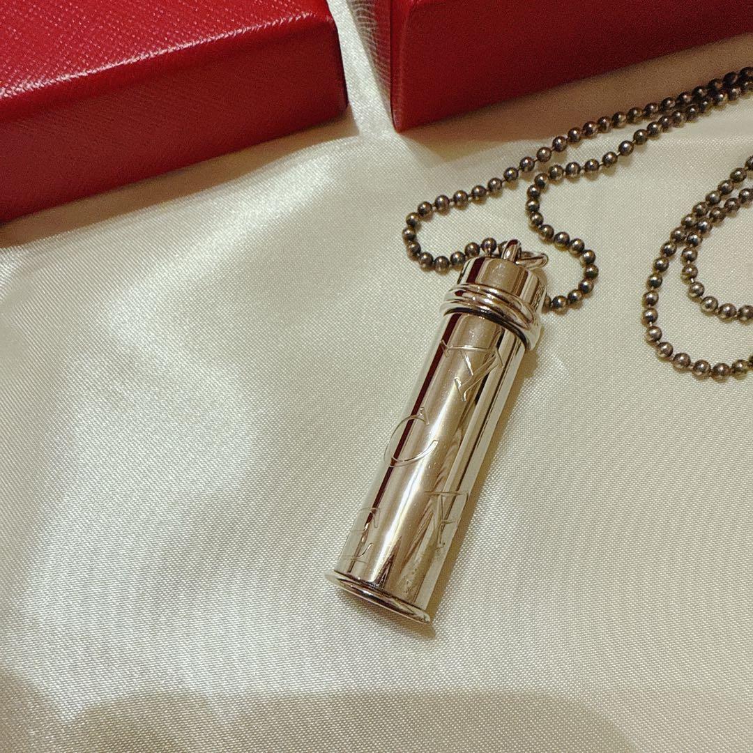 カルティエ ピルケース ネックレス キーホルダー キーリング シルバー ボトル