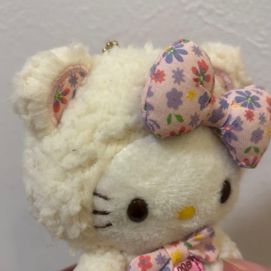 キティとテディベア マスコット ぬいぐるみ