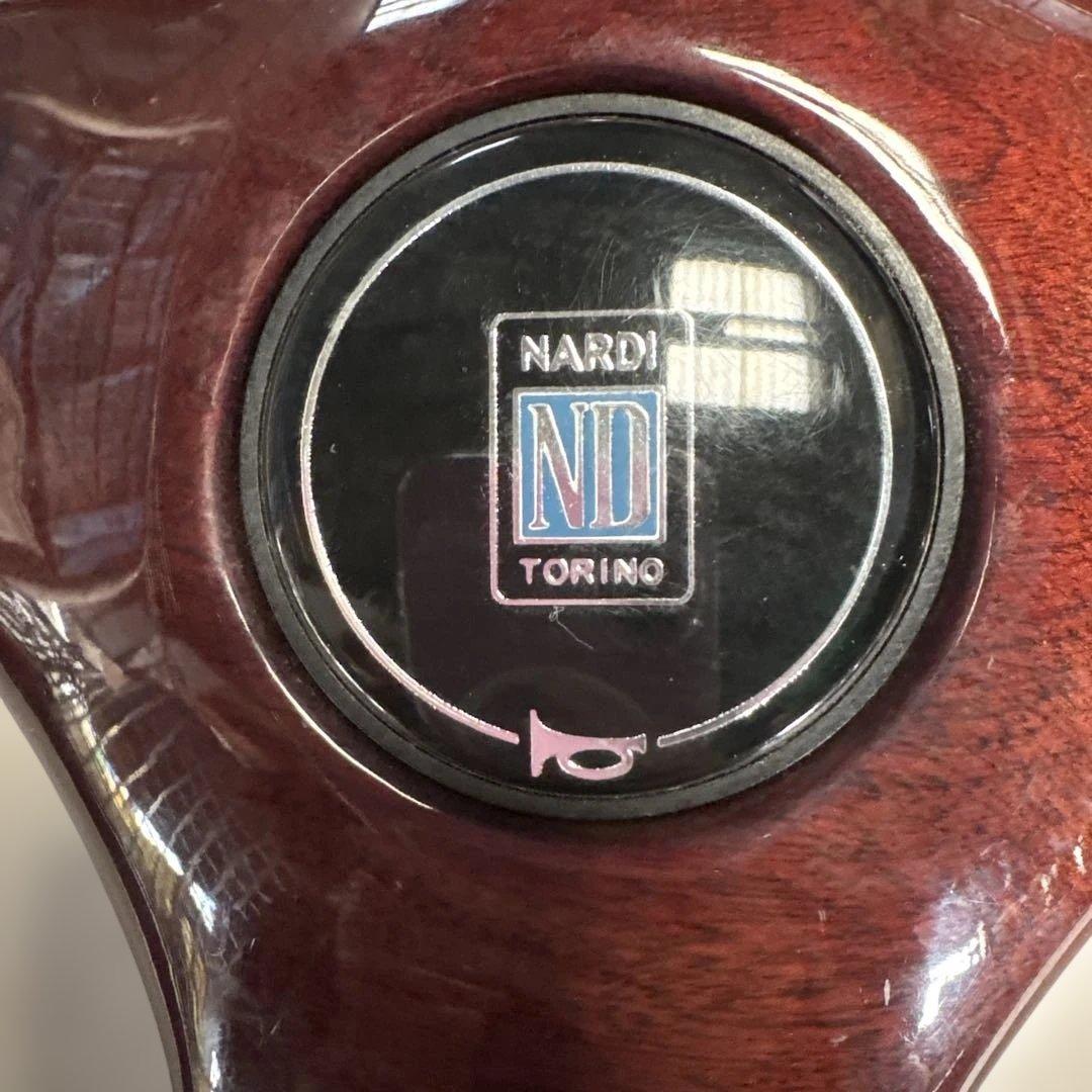 Nardi ND ウッド ステアリング 3本スポーク